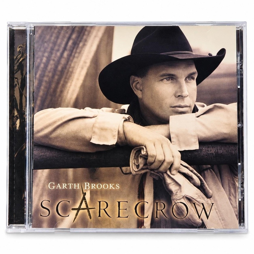 Garth Brooks Scarecrow CD 2001 Capitol HDCD Country George Jones Trisha Yearwood